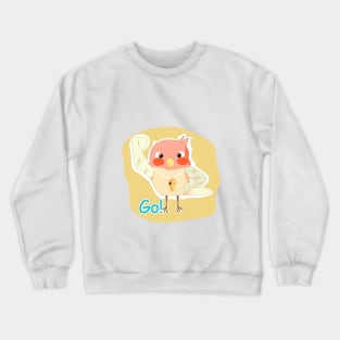 Angry parrot Crewneck Sweatshirt